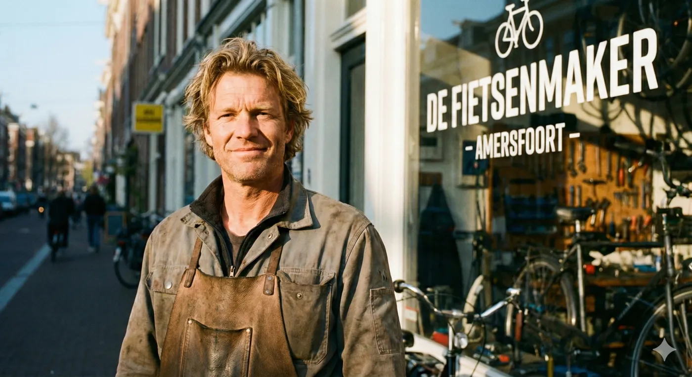 MKB-ondernemer de fietsenmaker, Amersfoort